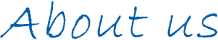 About us わたしたちについて